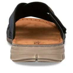 Mules Confort MARINE Homme Motif Uni Scratch