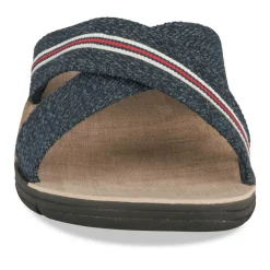 Mules Confort MARINE Homme Motif Uni A Enfiler