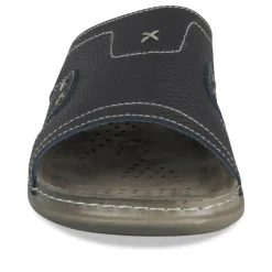 Mules Confort MARINE Homme Motif Uni A Enfiler