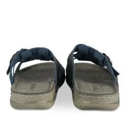 Mules Confort MARINE Homme Motif Uni A Enfiler