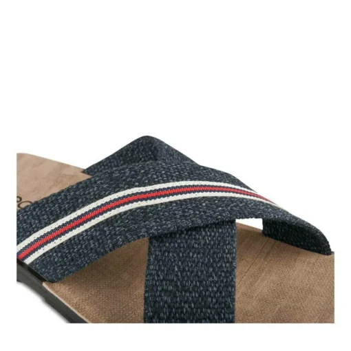 Mules Confort MARINE Homme Motif Uni A Enfiler