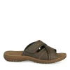 Mules Confort MARRON Homme Motif Uni A Enfiler