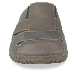 Mules Confort MARRON Homme Motif Uni A Enfiler