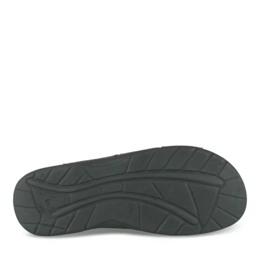 Mules Confort MARRON Homme Motif Uni A Enfiler