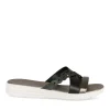 Mules Confort NOIR Femme Motif Uni A Enfiler