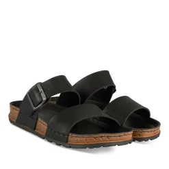 Mules Confort NOIR Femme Motif Uni A Enfiler