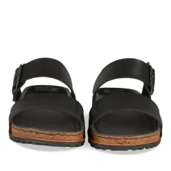 Mules Confort NOIR Femme Motif Uni A Enfiler