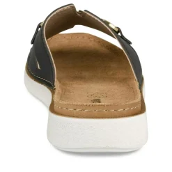 Mules Confort NOIR Femme Motif Uni A Enfiler