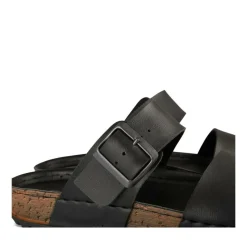 Mules Confort NOIR Femme Motif Uni A Enfiler