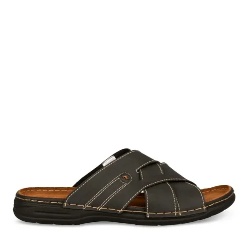 Mules Confort NOIR Homme