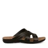 Mules Confort NOIR Homme Motif Uni