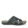Mules Confort NOIR Homme Motif Uni A Enfiler