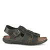 Mules Confort NOIR Homme Motif Uni A Enfiler