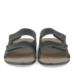 Mules Confort NOIR Homme Motif Uni Scratch