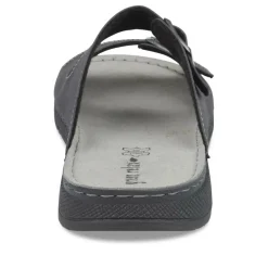 Mules Confort NOIR Homme Boucle