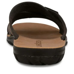 Mules Confort NOIR Homme Motif Uni