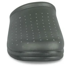 Mules Confort NOIR Homme Motif Uni A Enfiler