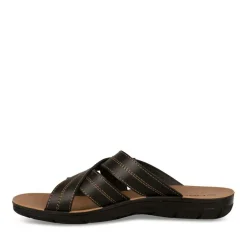 Mules Confort NOIR Homme Motif Uni