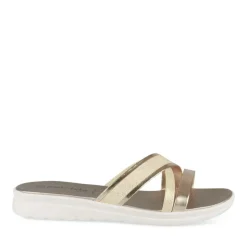 Mules Confort OR Femme Motif Uni A Enfiler
