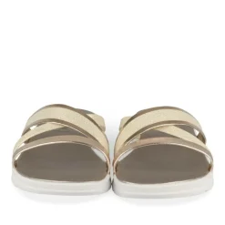 Mules Confort OR Femme Motif Uni A Enfiler