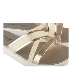 Mules Confort OR Femme Motif Uni A Enfiler