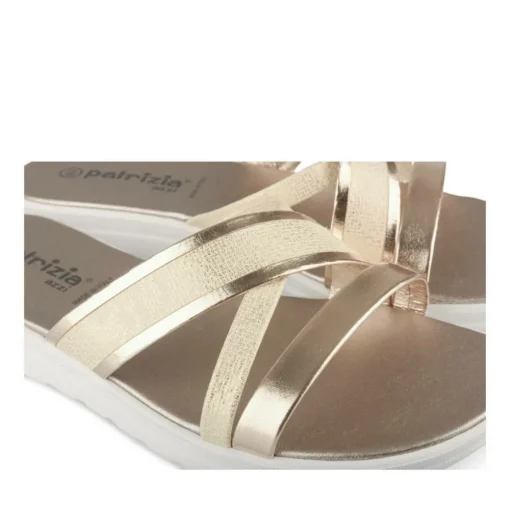 Mules Confort OR Femme Motif Uni A Enfiler