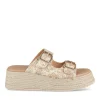 Mules Corde BEIGE Femme A Enfiler