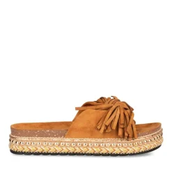 Mules Corde COGNAC Femme