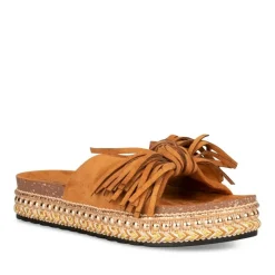 Mules Corde COGNAC Femme