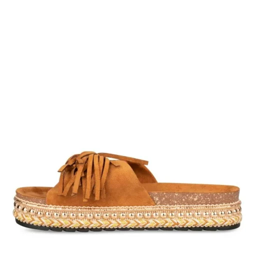 Mules Corde COGNAC Femme