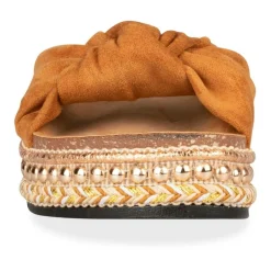 Mules Corde COGNAC Femme
