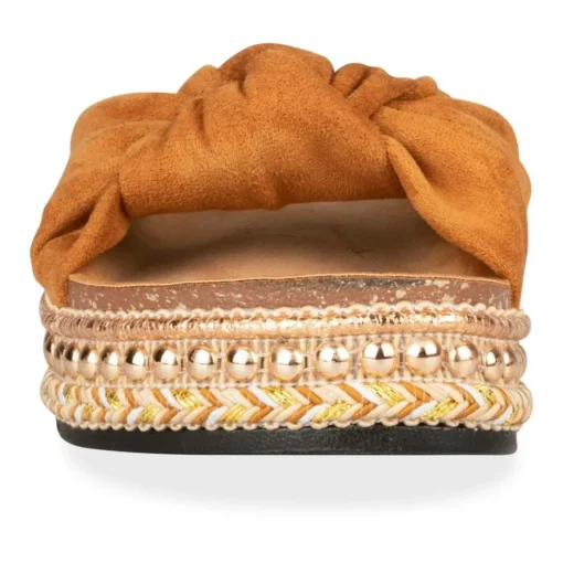 Mules Corde COGNAC Femme