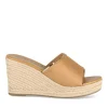 Mules Corde COGNAC Femme Motif Uni A Enfiler