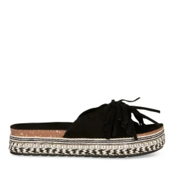 Mules Corde NOIR Femme