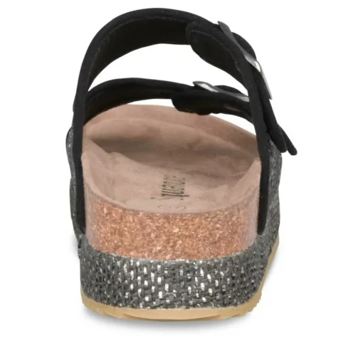 Mules Corde NOIR Femme
