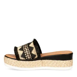 Mules Corde NOIR Femme