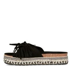 Mules Corde NOIR Femme