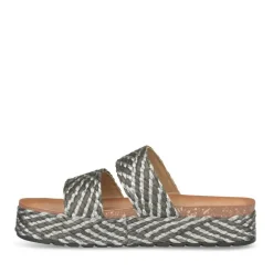 Mules Corde NOIR Femme