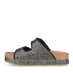 Mules Corde NOIR Femme