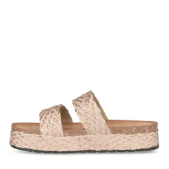 Mules Corde ROSE Femme