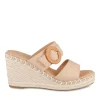Mules Corde ROSE Femme Motif Uni A Enfiler