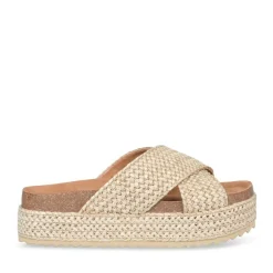 Mules Corde TAUPE Femme