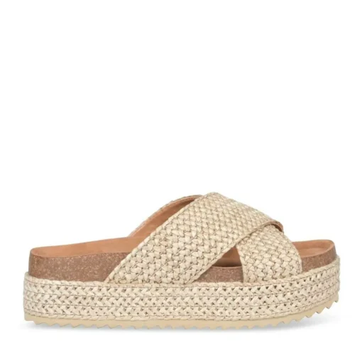 Mules Corde TAUPE Femme