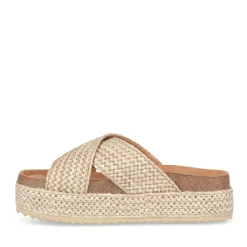 Mules Corde TAUPE Femme