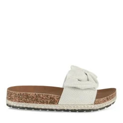 Mules Corde VERT Femme Motif Paillettes A Enfiler