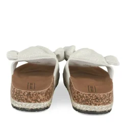 Mules Corde VERT Femme Motif Paillettes A Enfiler