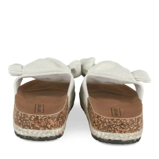 Mules Corde VERT Femme Motif Paillettes A Enfiler