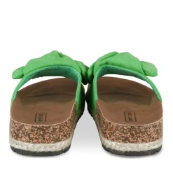 Mules Corde VERT Femme Motif Uni A Enfiler