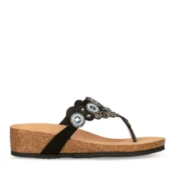 Mules Entredoigt NOIR Femme