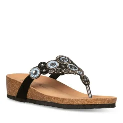 Mules Entredoigt NOIR Femme